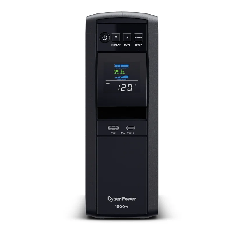 CyberPower CP1500PFCLCD UPS battery backup